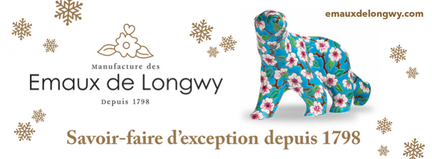 Oeuf Collector Pâques 2022 émaux de Longwy - Manufacture des Emaux
