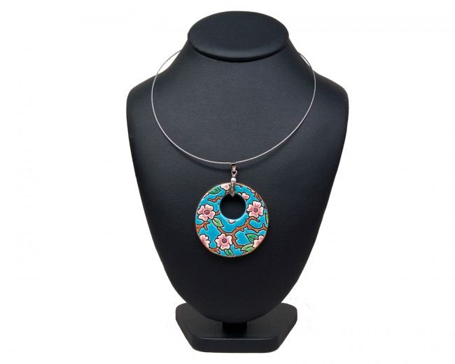 D188 Mini - Round pierced necklace PM