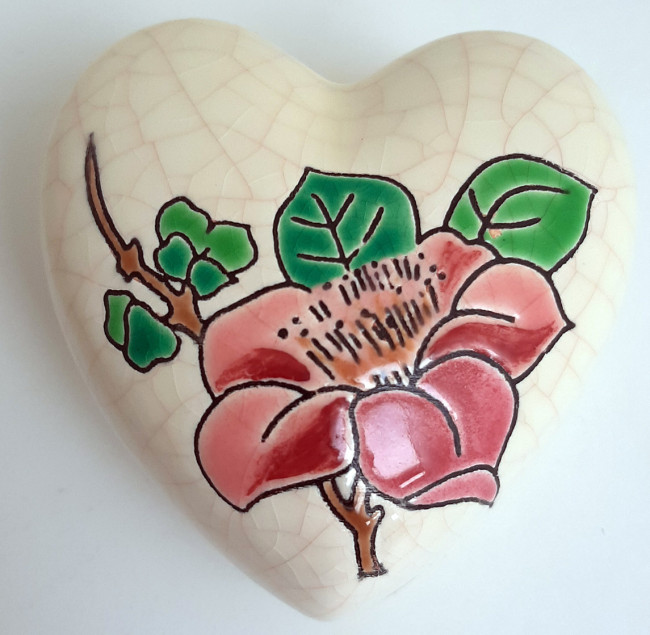 Cœur - Boite Coeur PM + Cartouche Fleurs