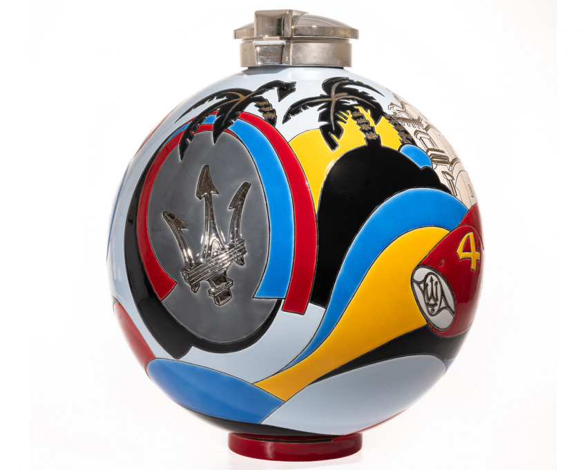 Boule Colo Astro Trident de la collection Legendary Cars de Philippe Para -  Manufacture des Emaux de Longwy 1798 - Manufacture des Emaux de Longwy 1798