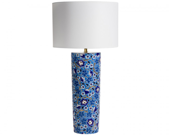 Héritage - Lampe Colonne Mini Bleu D5670