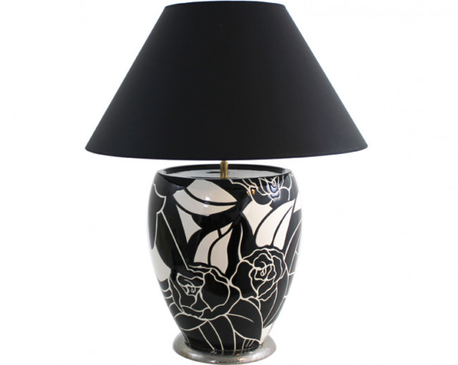 Roses Noires - Lampe GM Curetti