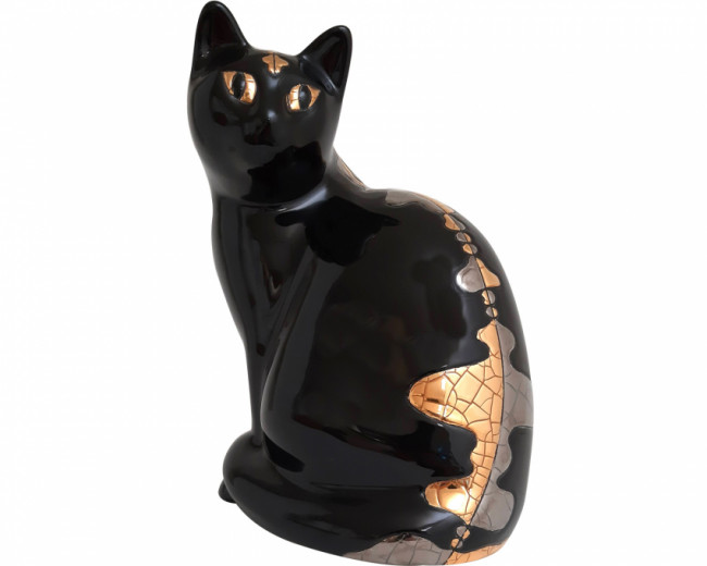 Chat Assis GM (H. 29 cm)