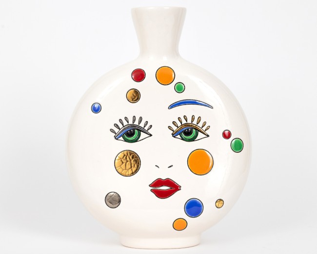 Happy Face - Gourd Vase