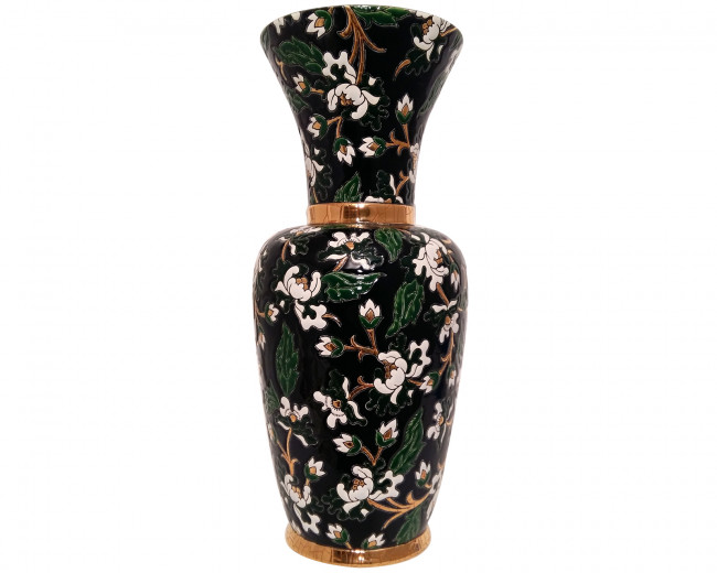 Héritage - Grand Vase à Col Noir D5675