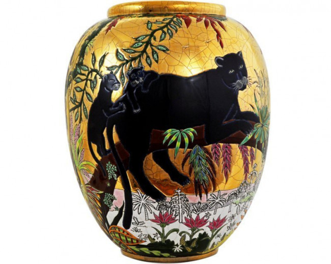 Panthers - Large Vase