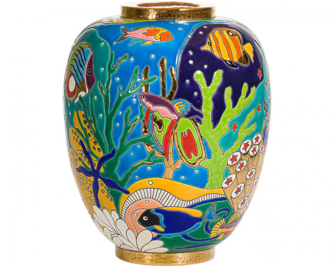 Aqua Tropicale - Vase Néo PM