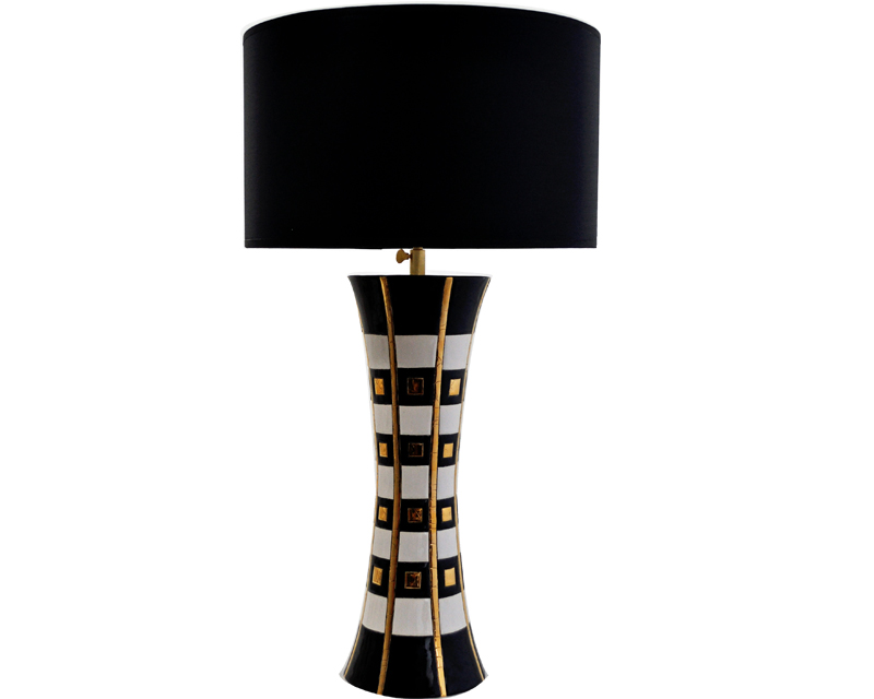 Lampe Haute Evasée PM (Line) - Lampes/Lampes Contemporaines - Emaux et